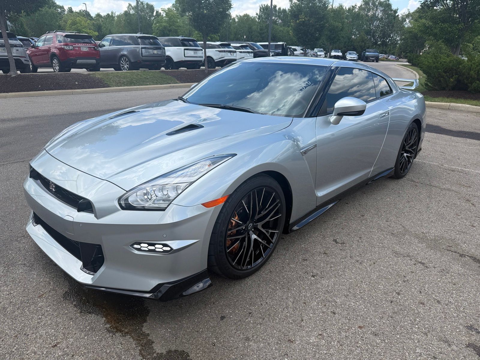 Super Silver QuadCoat 2024 Nissan GT-R Coupe All-Wheel Drive 6-Speed Automatic