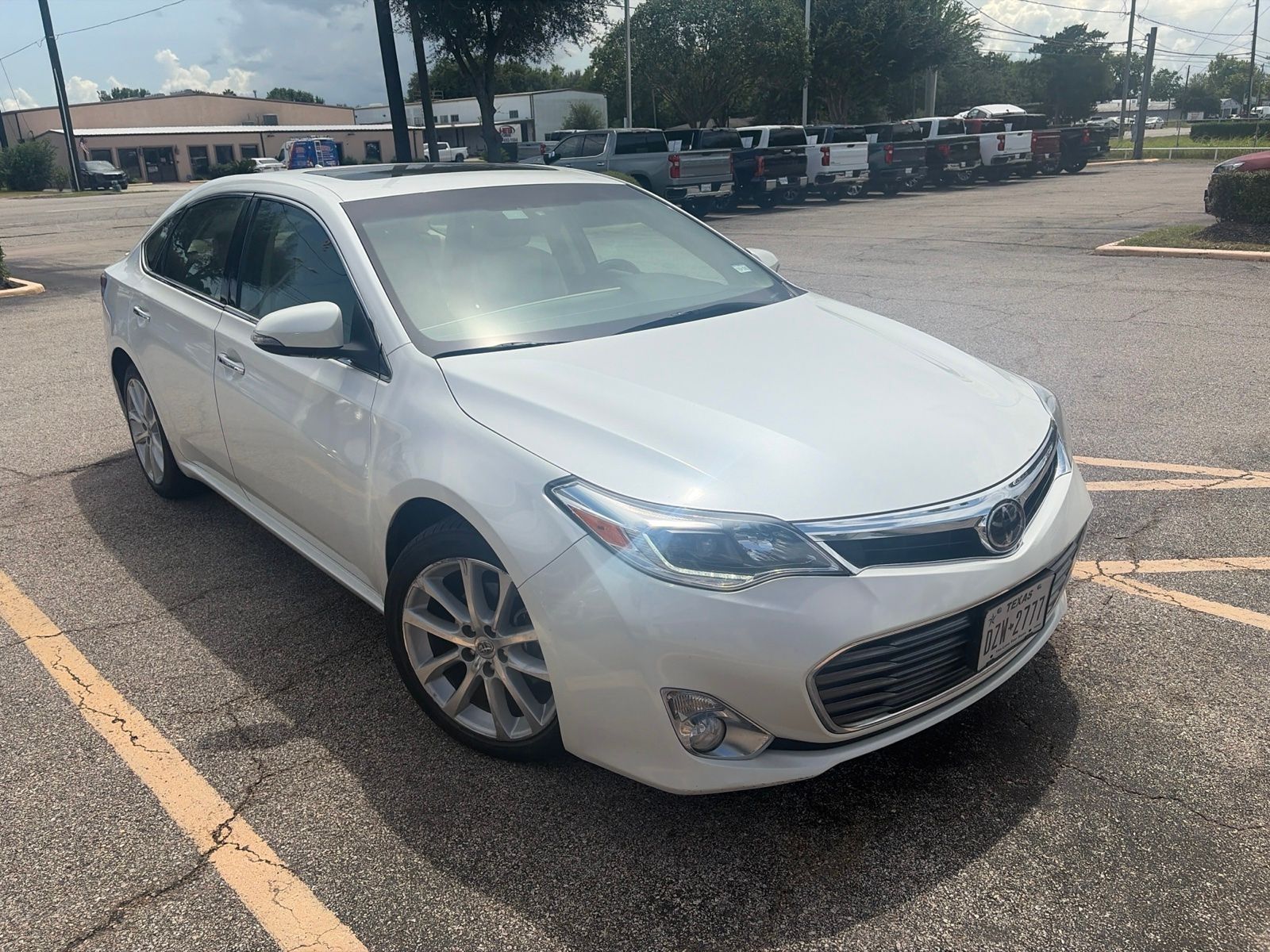 White (Blizzard Pearl) 2014 Toyota Avalon Sedan Front-Wheel Drive 6-Speed Automatic