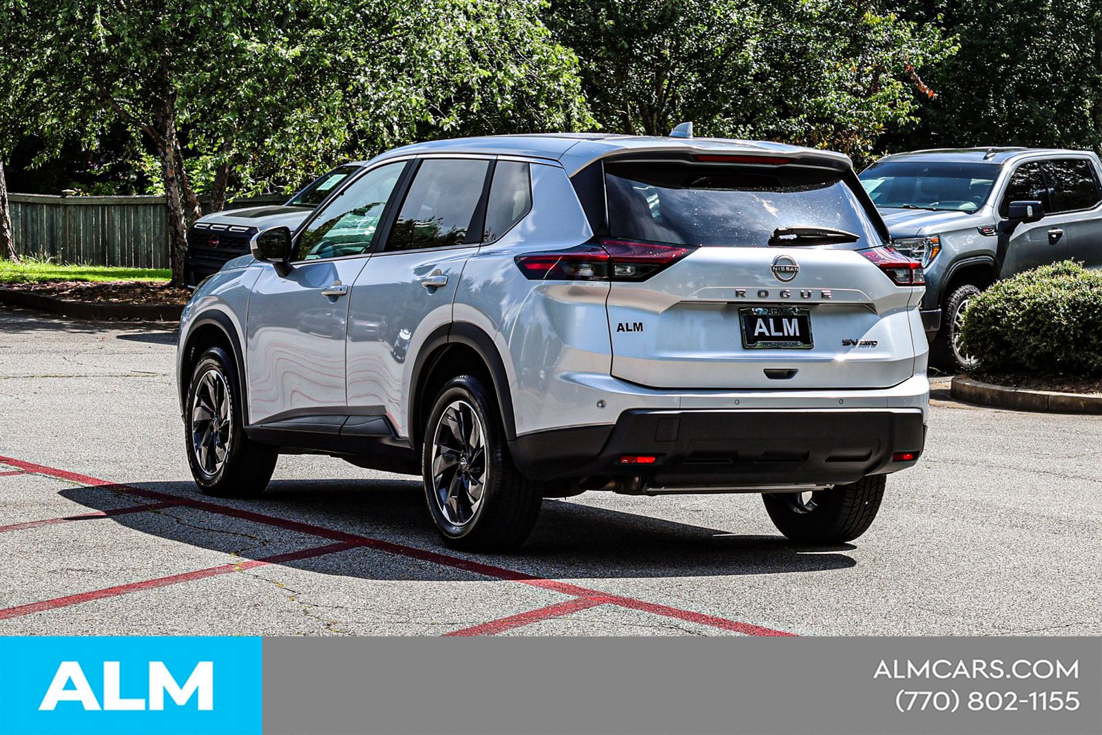 Used 2024 Silver Nissan SV image 8