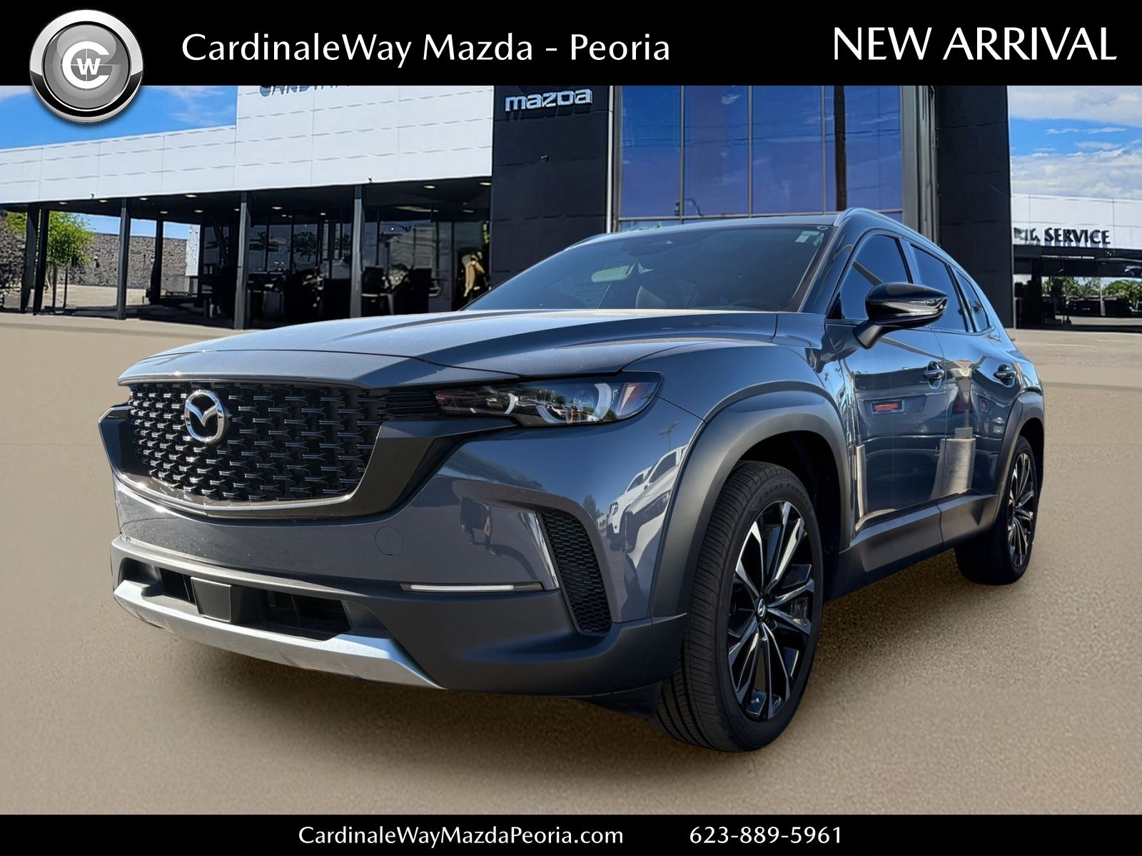 Polymetal Gray Metallic 2025 Mazda CX-50 SUV / Crossover All-Wheel Drive 6-Speed Automatic