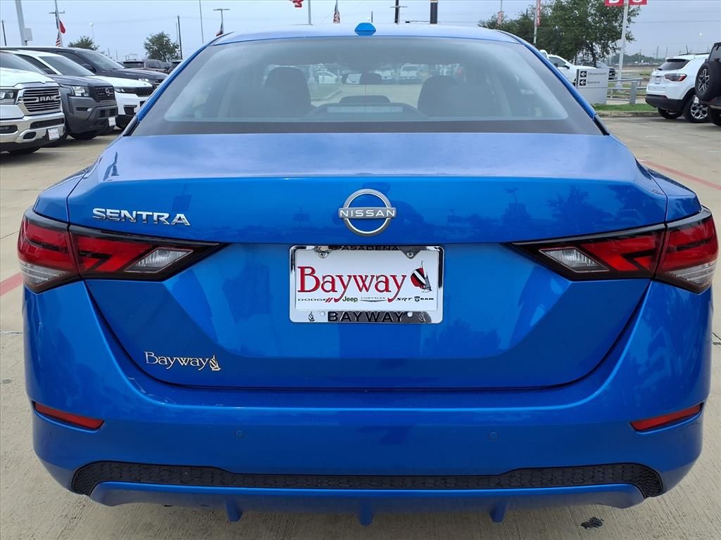 2025 Nissan Sentra SV Blue at Bravo Nissan