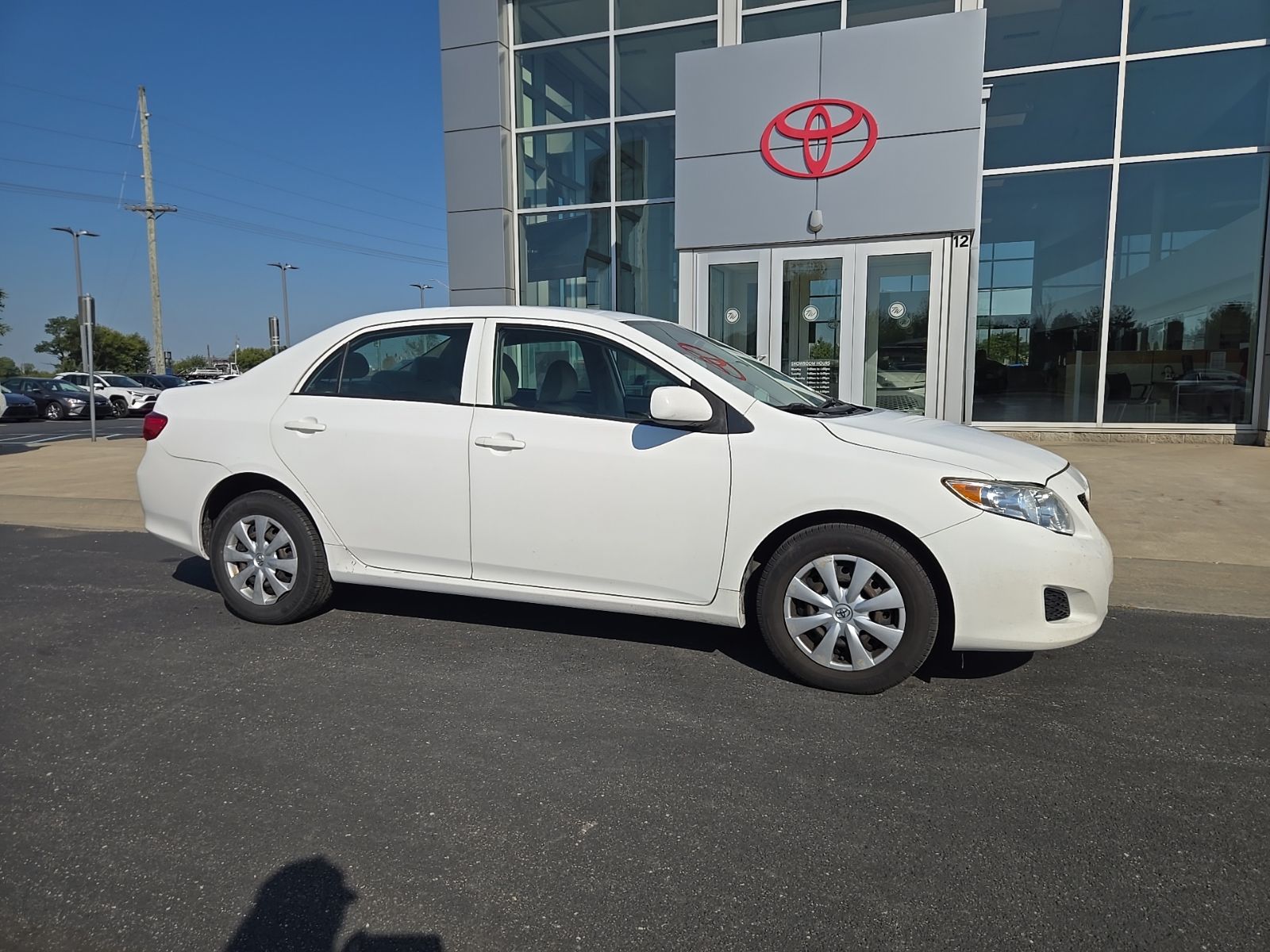 Used 2010 Toyota Corolla LE with VIN 2T1BU4EE4AC243374 for sale in Whitestown, IN