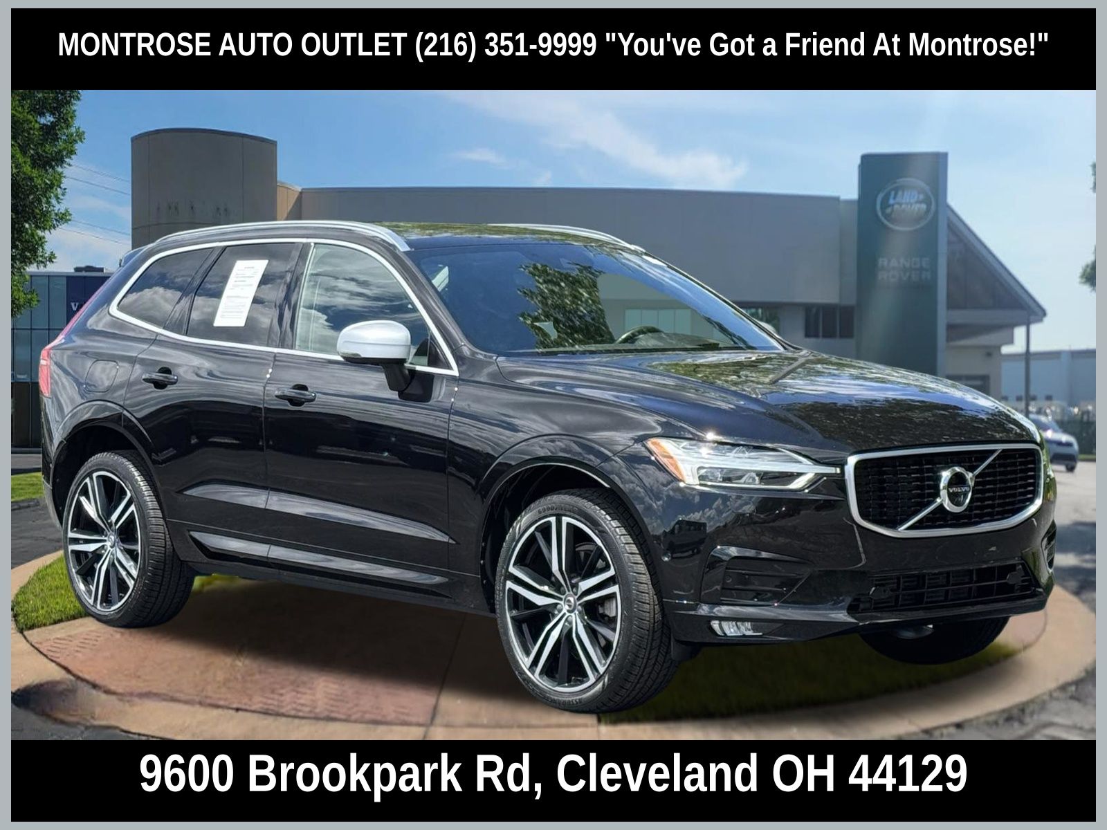 Onyx Black Metallic 2019 Volvo XC60 SUV / Crossover All-Wheel Drive Automatic