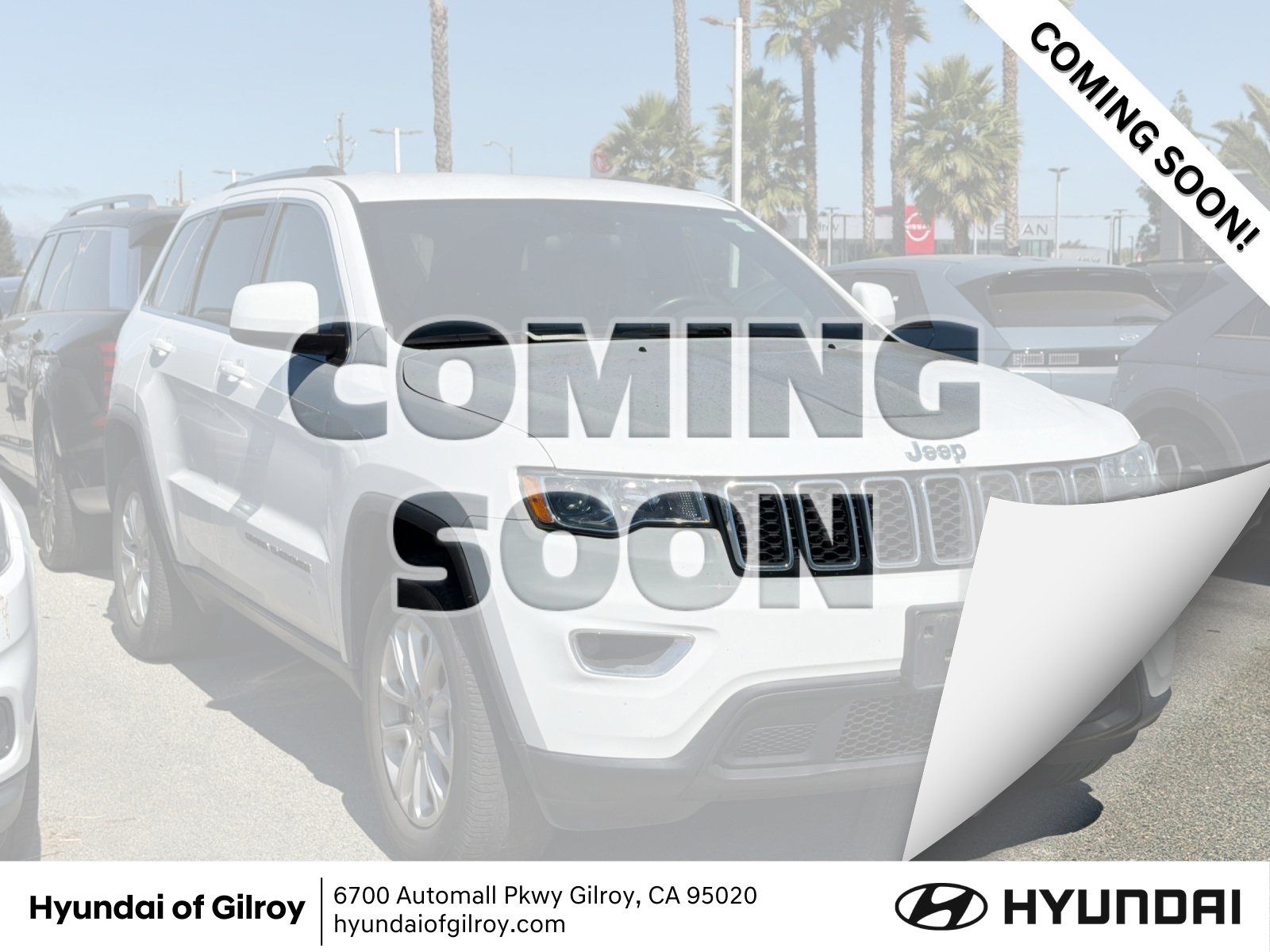 Bright White Clearcoat 2021 Jeep Grand Cherokee SUV / Crossover 4X2 8-Speed Automatic