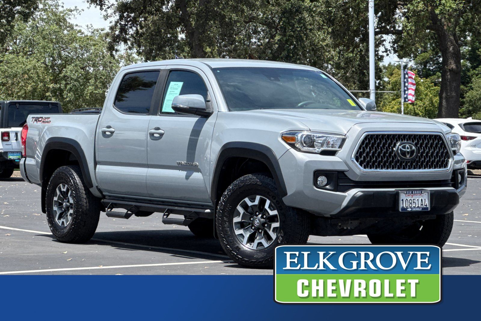 Gray 2019 Toyota Tacoma Pickup Truck 4X2 6-Speed Automatic