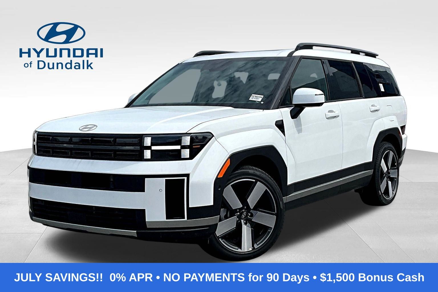 Serenity White 2026 Hyundai Santa Fe SUV / Crossover All-Wheel Drive 8-Speed Automatic