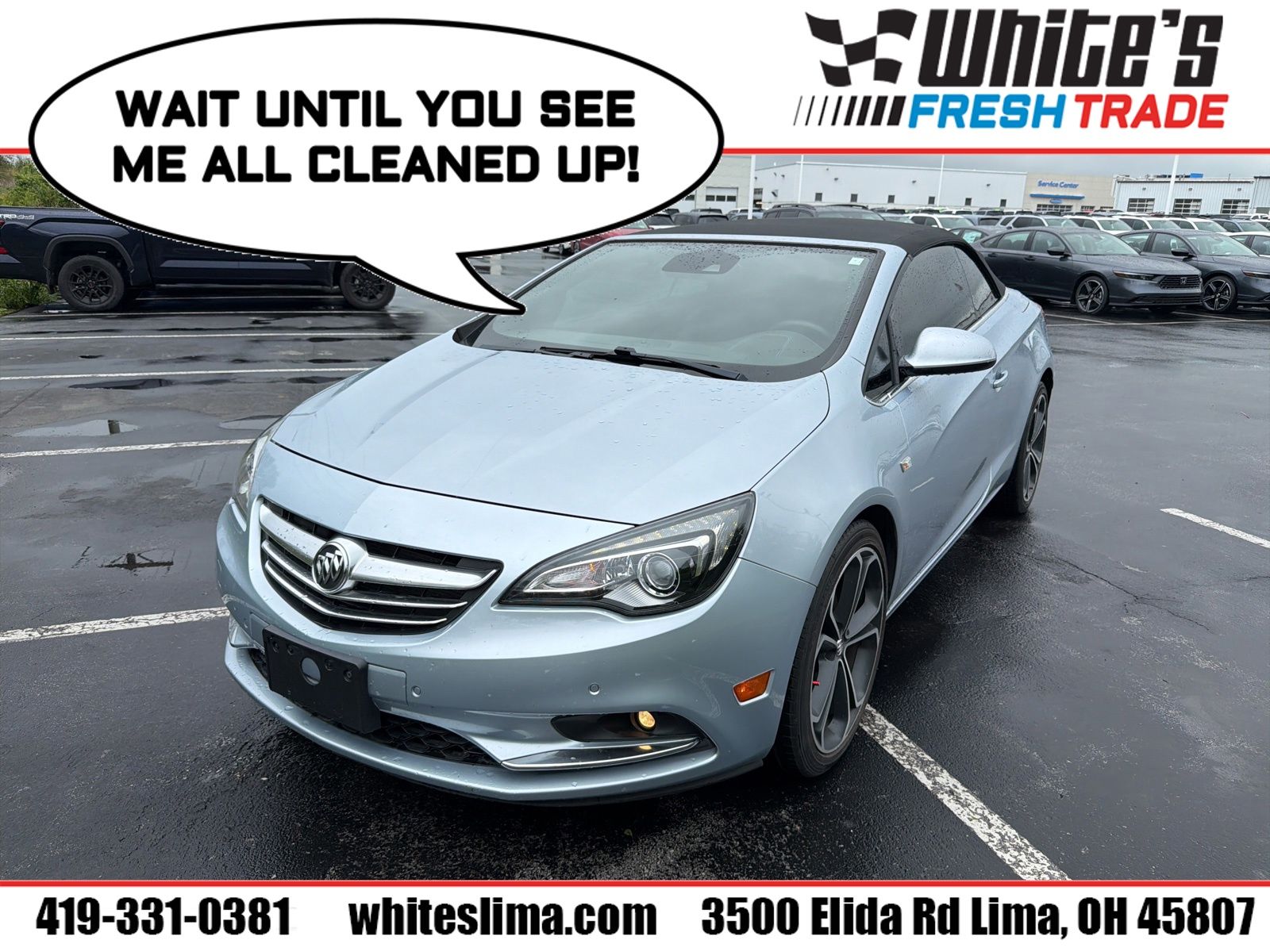 Silver Metallic 2016 Buick Cascada Premium FWD Convertible Front-Wheel Drive 6-Speed Automatic Overdrive