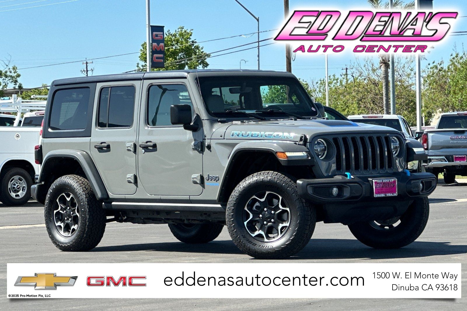 Sting-Gray Clearcoat 2022 Jeep Wrangler 4xe Rubicon 4WD SUV / Crossover Four-Wheel Drive 8-Speed Automatic