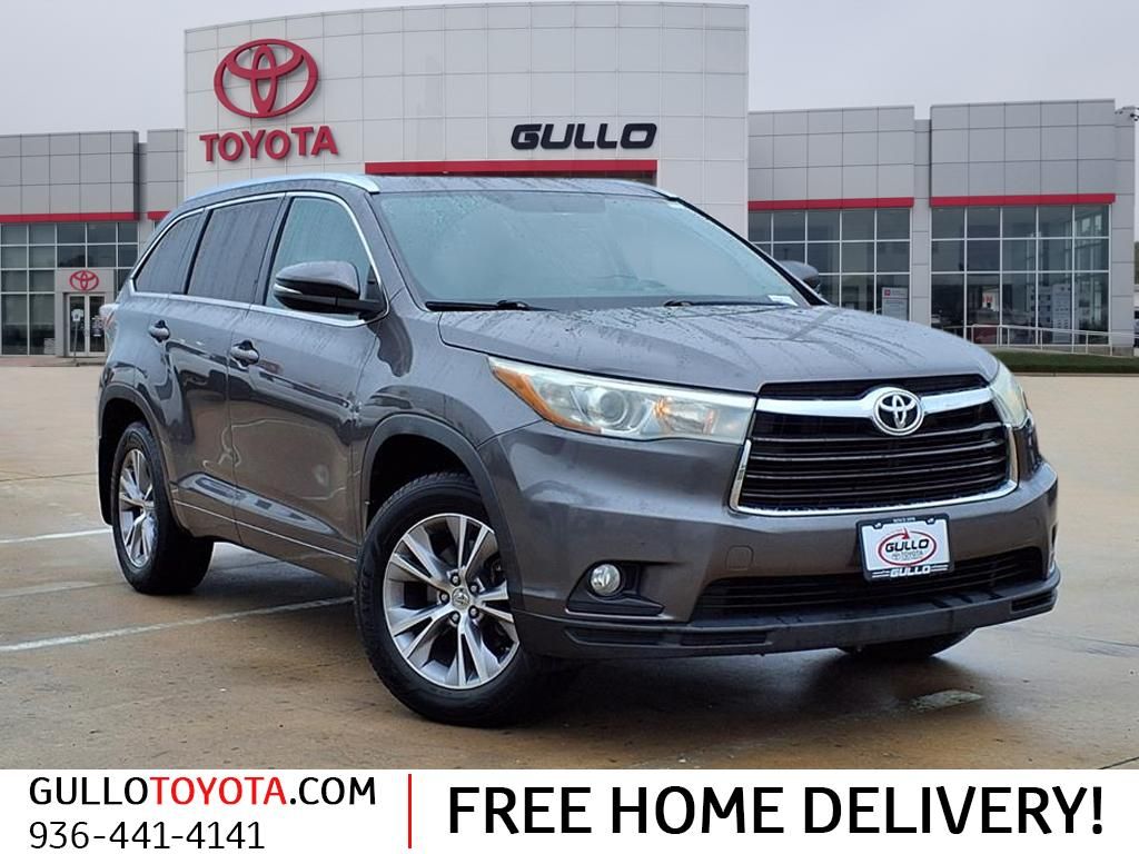 2015 Toyota Highlander XLE V6 Gray at Gullo Toyota