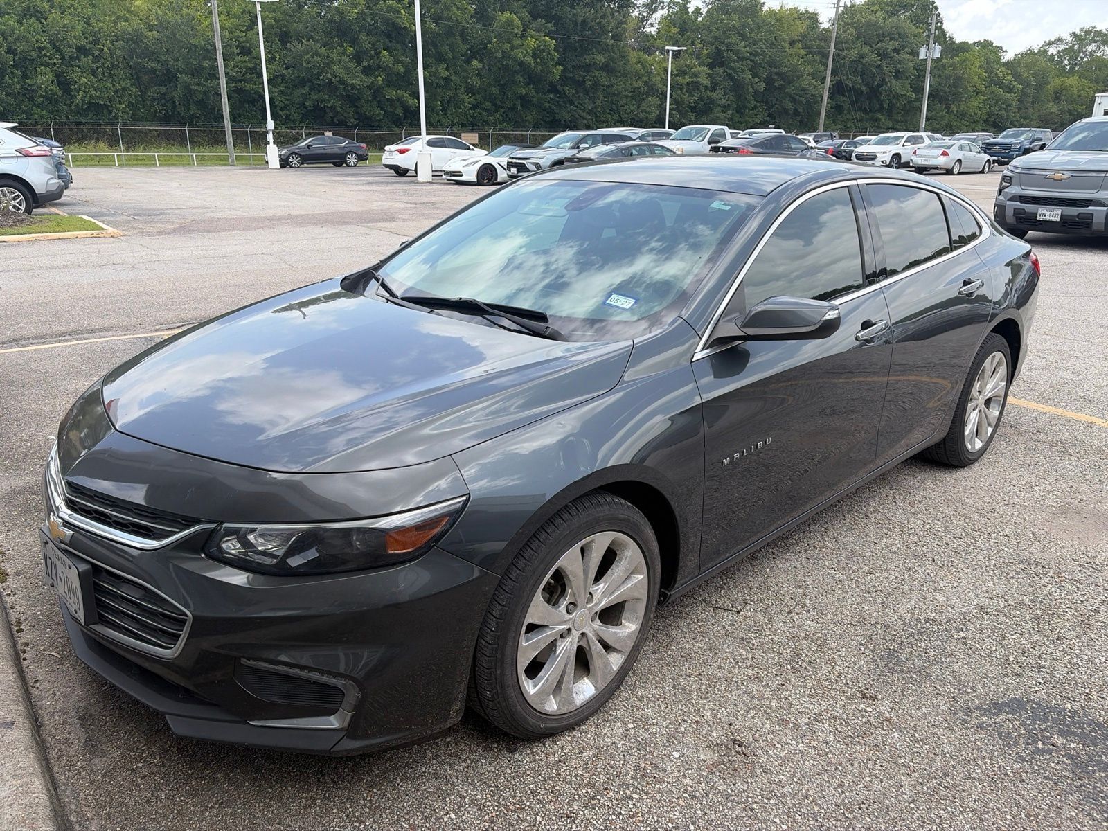 Nightfall Gray Metallic 2018 Chevrolet Malibu Sedan Front-Wheel Drive 9-Speed Automatic