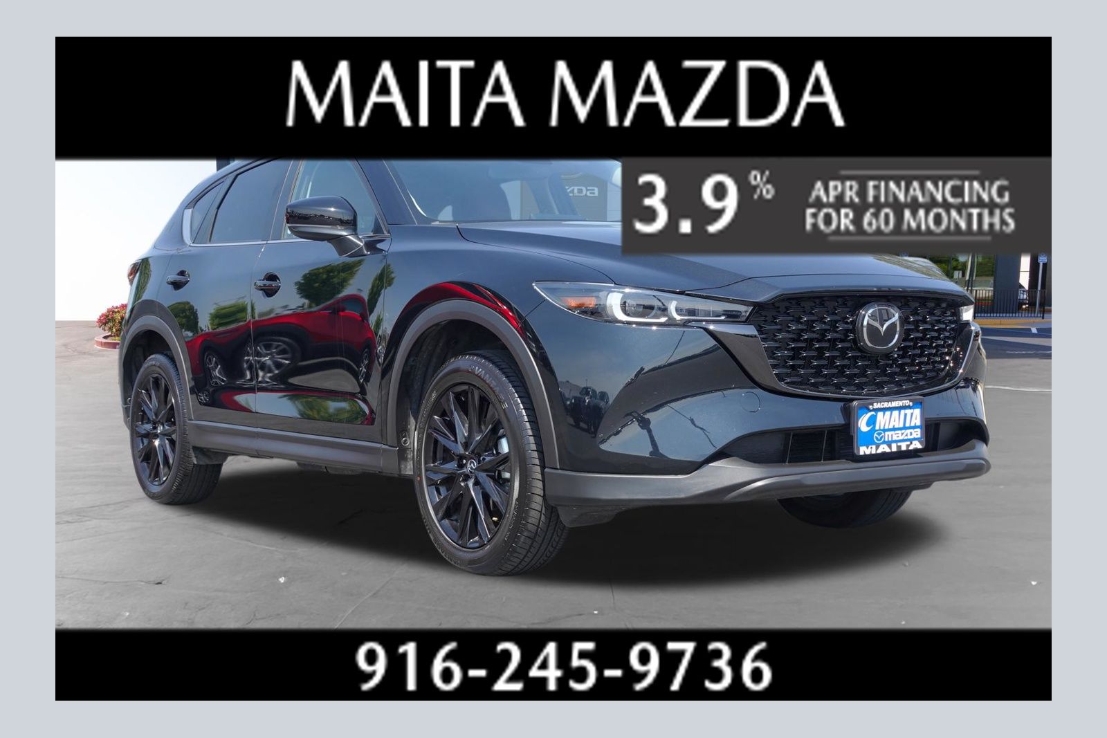 Jet Black Mica 2025 Mazda CX-5 SUV / Crossover All-Wheel Drive 6-Speed Automatic