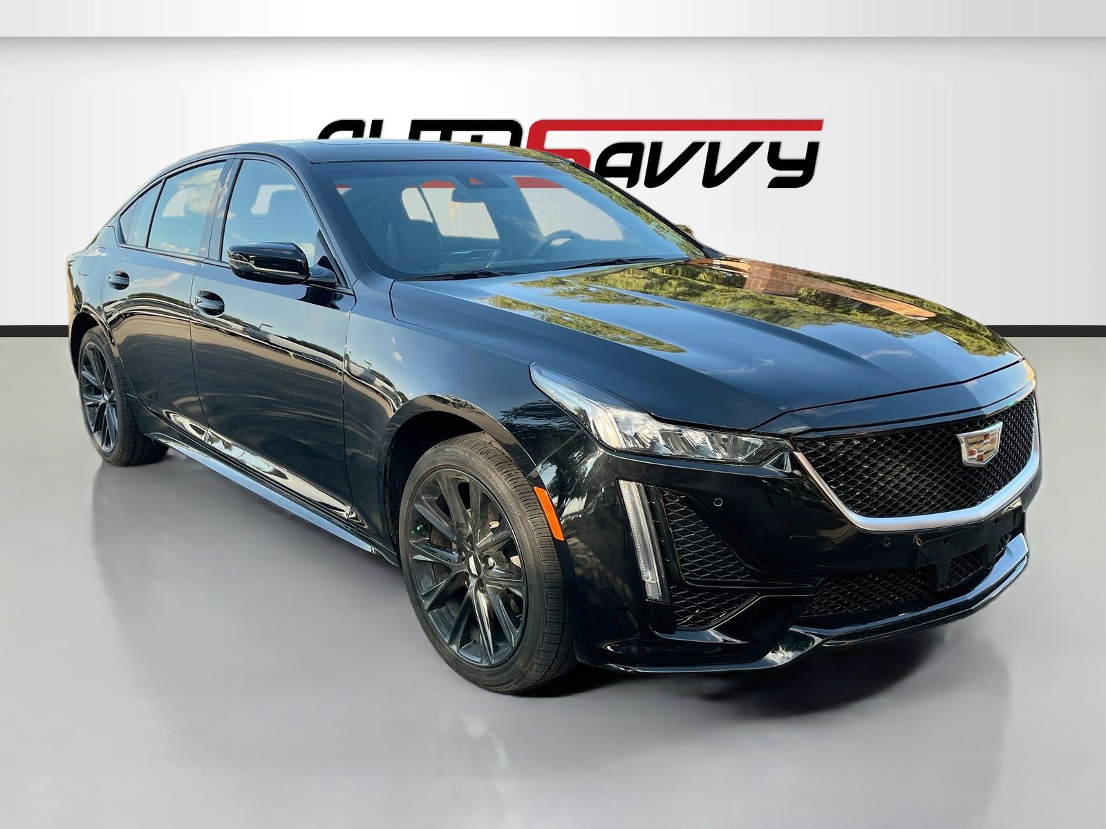 Black 2023 Cadillac CT5 Sedan All-Wheel Drive Automatic