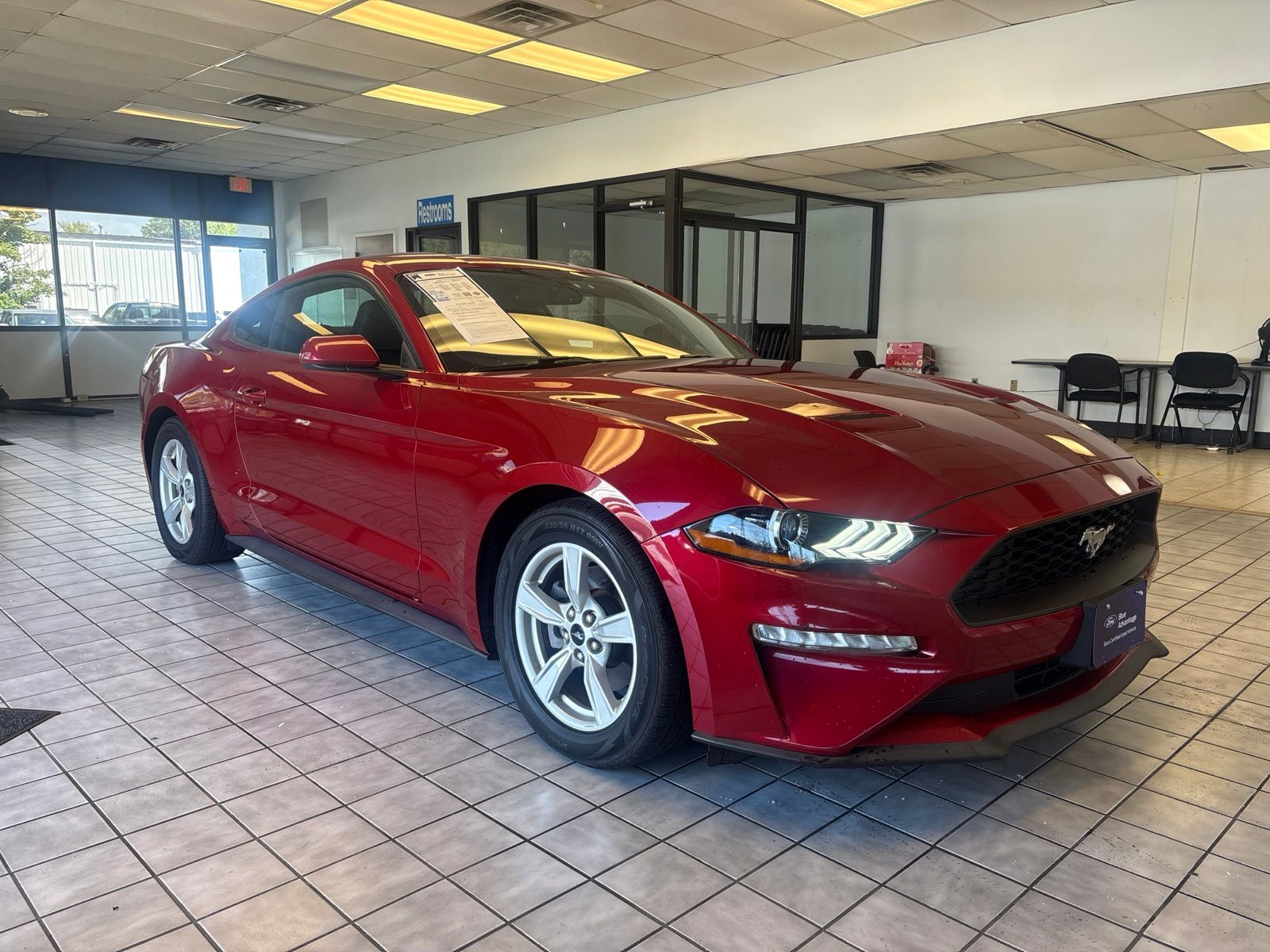 Rapid Red Metallic Tinted Clearcoat 2020 Ford Mustang Coupe Rear-Wheel Drive Automatic
