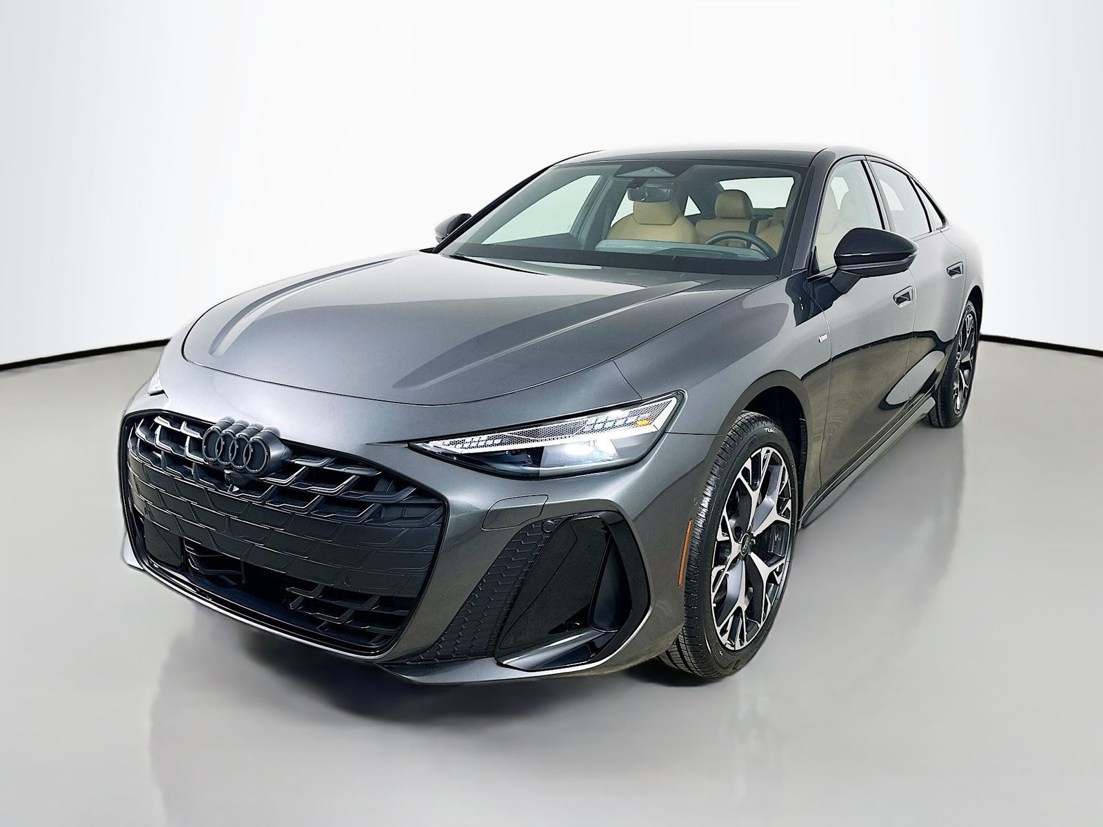 Daytona Gray Pearl Effect 2026 Audi A6 quattro Progressiv TFSI Sedan 7-Speed Automatic
