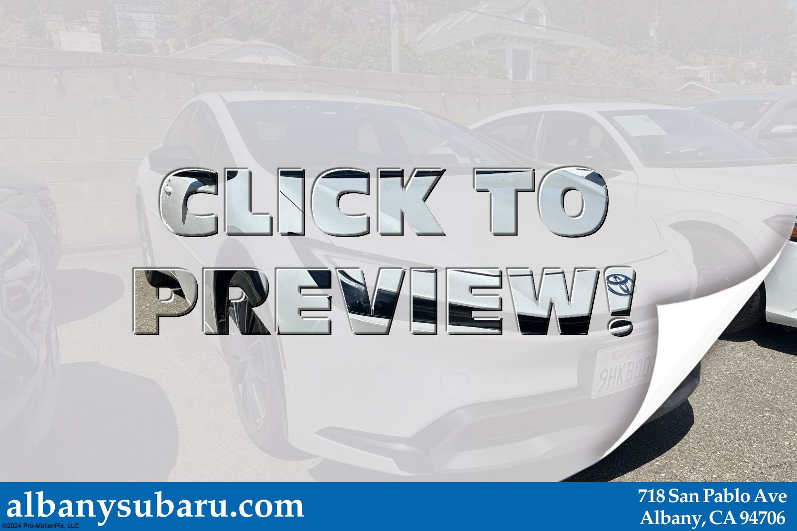 Pearl 2023 Toyota Prius XLE FWD Hatchback Front-Wheel Drive Continuously Variable Transmission