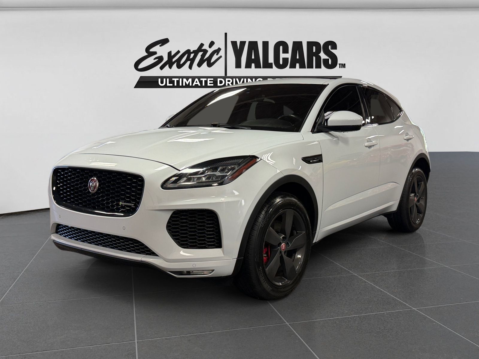 White 2020 Jaguar E-PACE SUV / Crossover All-Wheel Drive 9-Speed Automatic