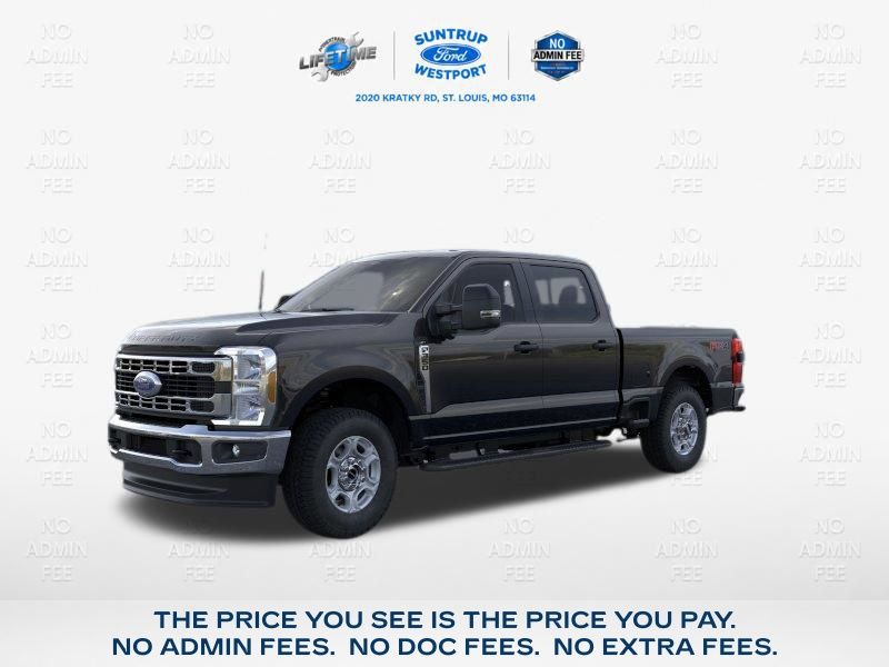 Agate Black Metallic 2026 Ford F-350 Super Duty Pickup Truck Four-Wheel Drive Automatic