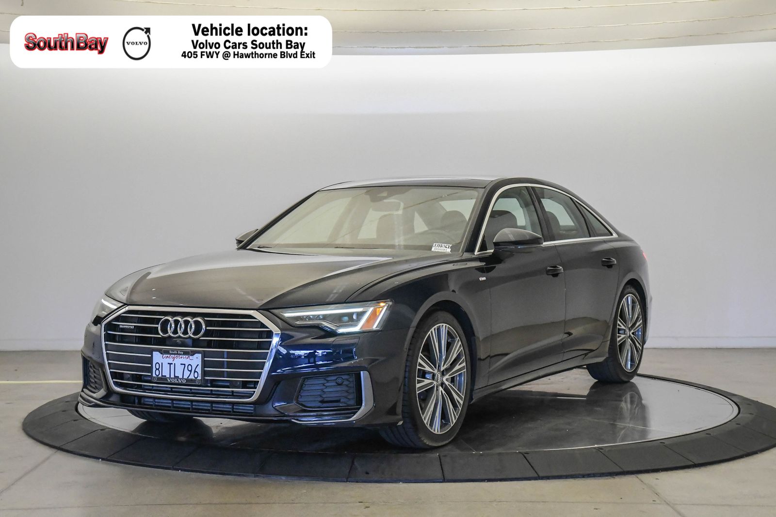 Blue Metallic 2019 Audi A6 Sedan All-Wheel Drive 7-Speed Automatic