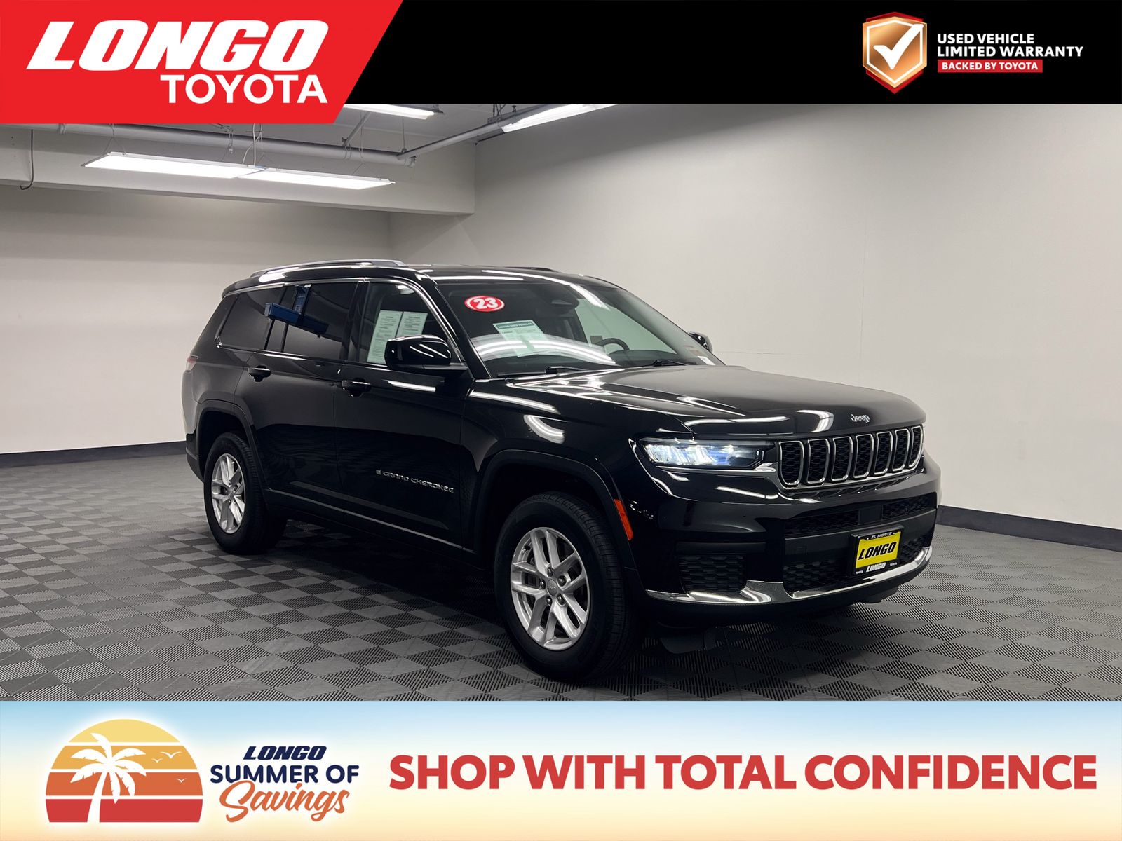 used 2023 Jeep Grand Cherokee L car, priced at $23,888