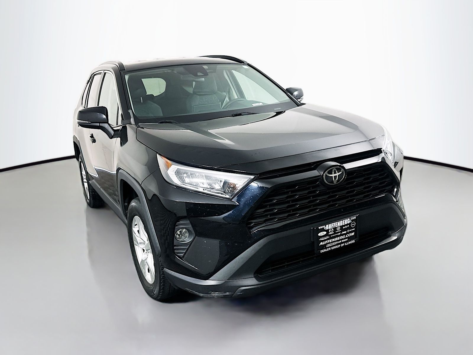 Midnight Black Metallic 2021 Toyota RAV4 XLE FWD SUV / Crossover Front-Wheel Drive 8-Speed Automatic
