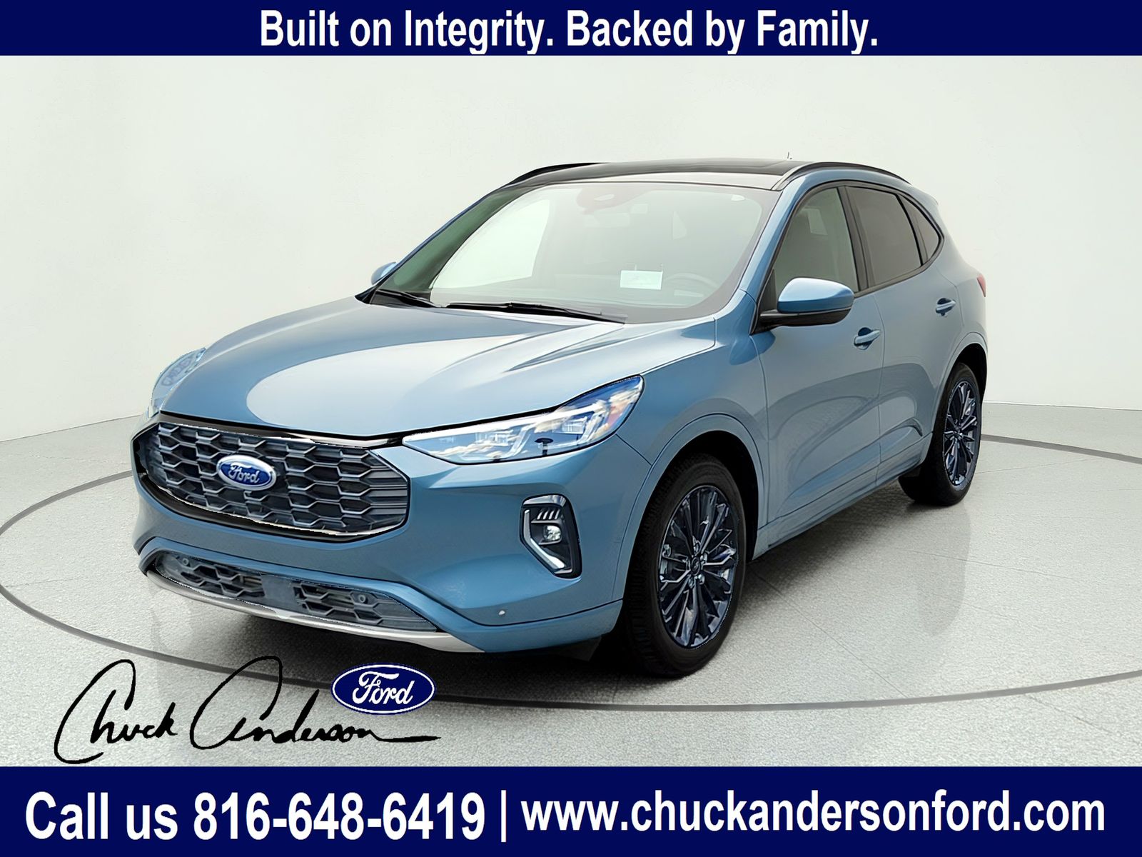 Vapor Blue 2023 Ford Escape SUV / Crossover All-Wheel Drive 8-Speed Automatic