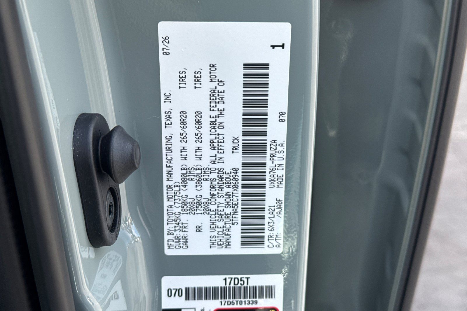 New 2026 Toyota Tundra Truck