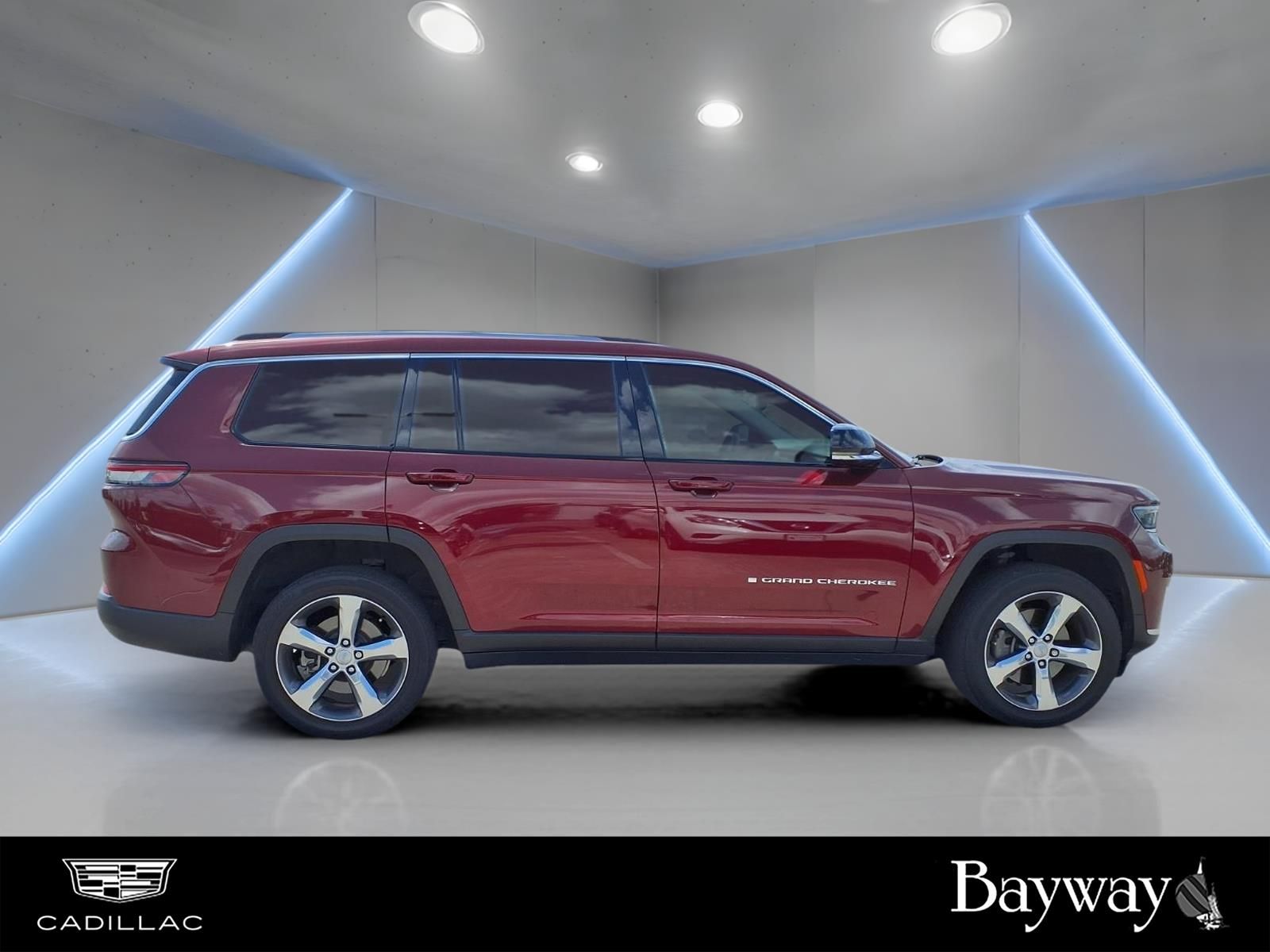 2021 Jeep Grand Cherokee L Limited Red at Victoria Chrysler Dodge Jeep Ram