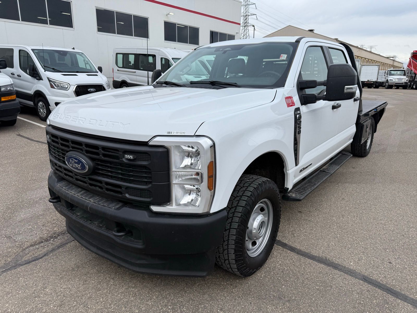 Oxford White 2024 Ford F-250 Super Duty XL Crew Cab LB 4WD Pickup Truck Four-Wheel Drive Automatic