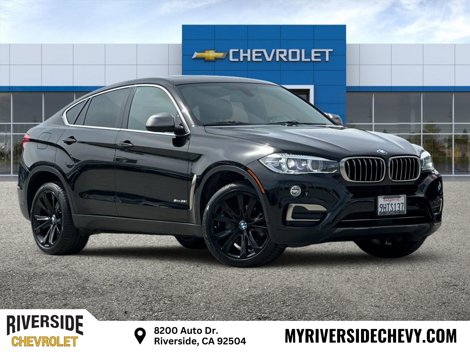 Jet Black 2018 BMW X6 SUV / Crossover Rear-Wheel Drive 8-Speed Automatic