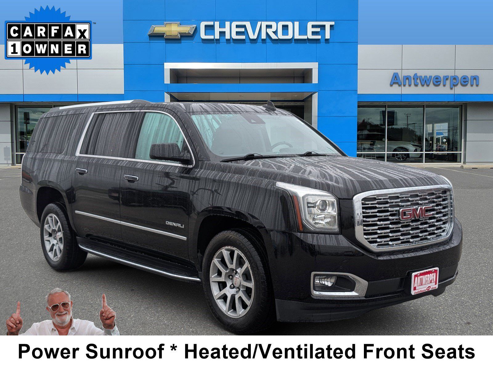 Onyx Black 2020 GMC Yukon XL Denali 4WD SUV / Crossover Four-Wheel Drive