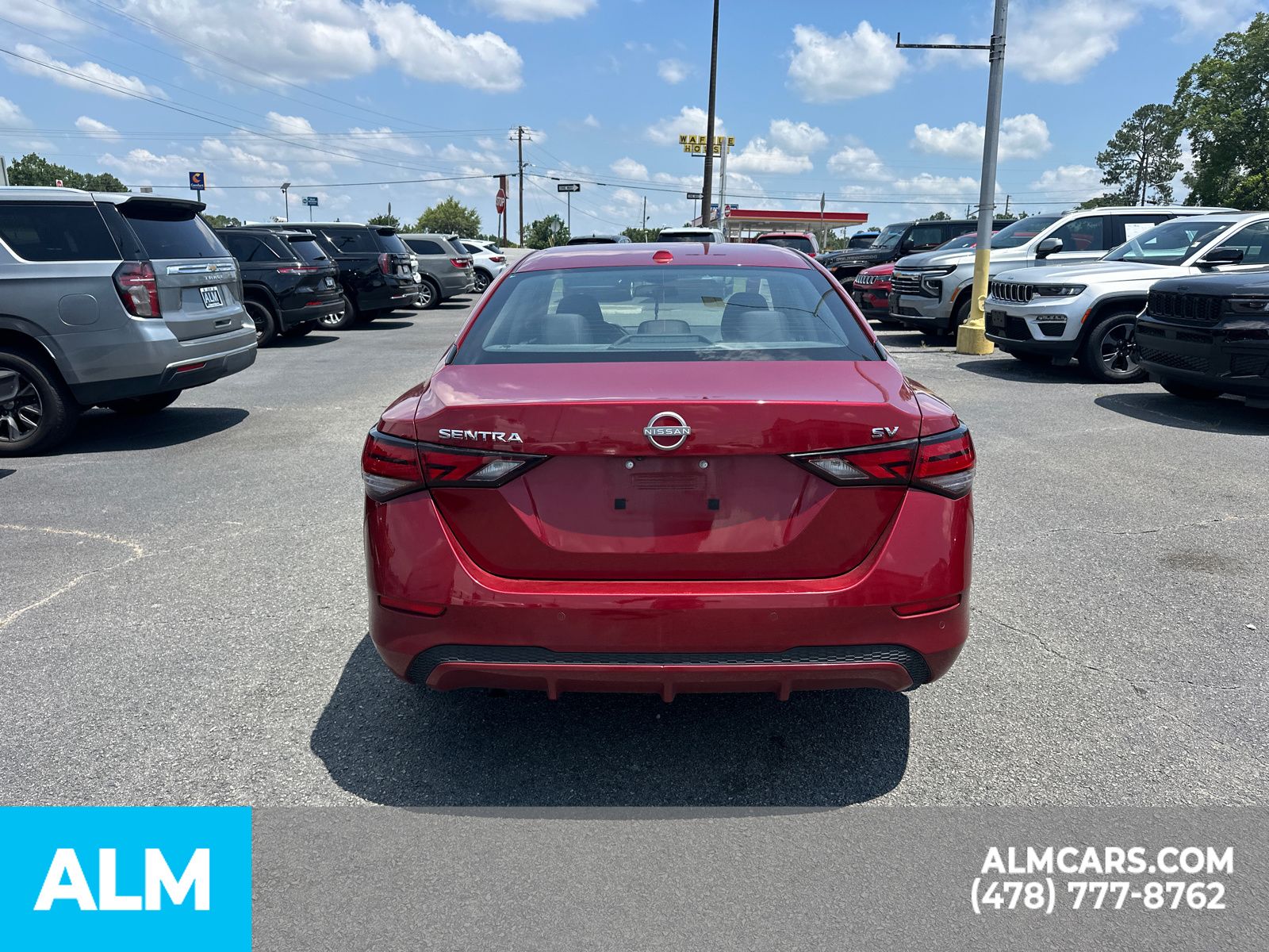 Used 2024 Scarlet Ember Tintcoat Nissan SV image 7