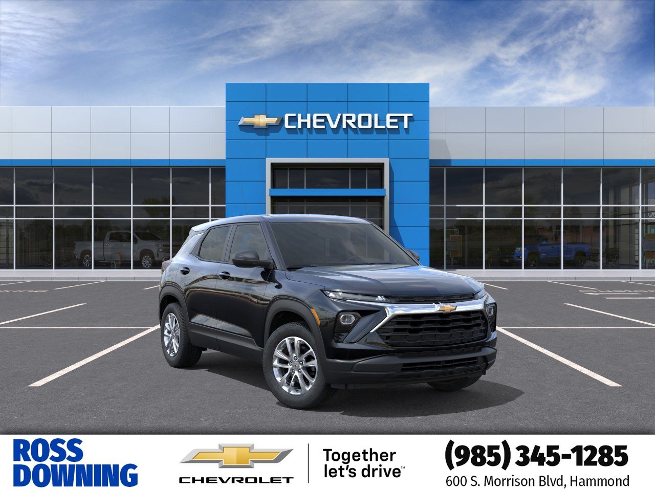 Mosaic Black Metallic 2026 Chevrolet Trailblazer SUV / Crossover Front-Wheel Drive Continuously Variable Transmission