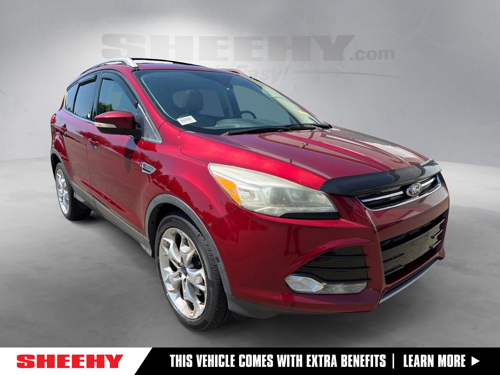 Ruby Red Metallic 2016 Ford Escape Titanium AWD SUV / Crossover All-Wheel Drive 6-Speed Automatic