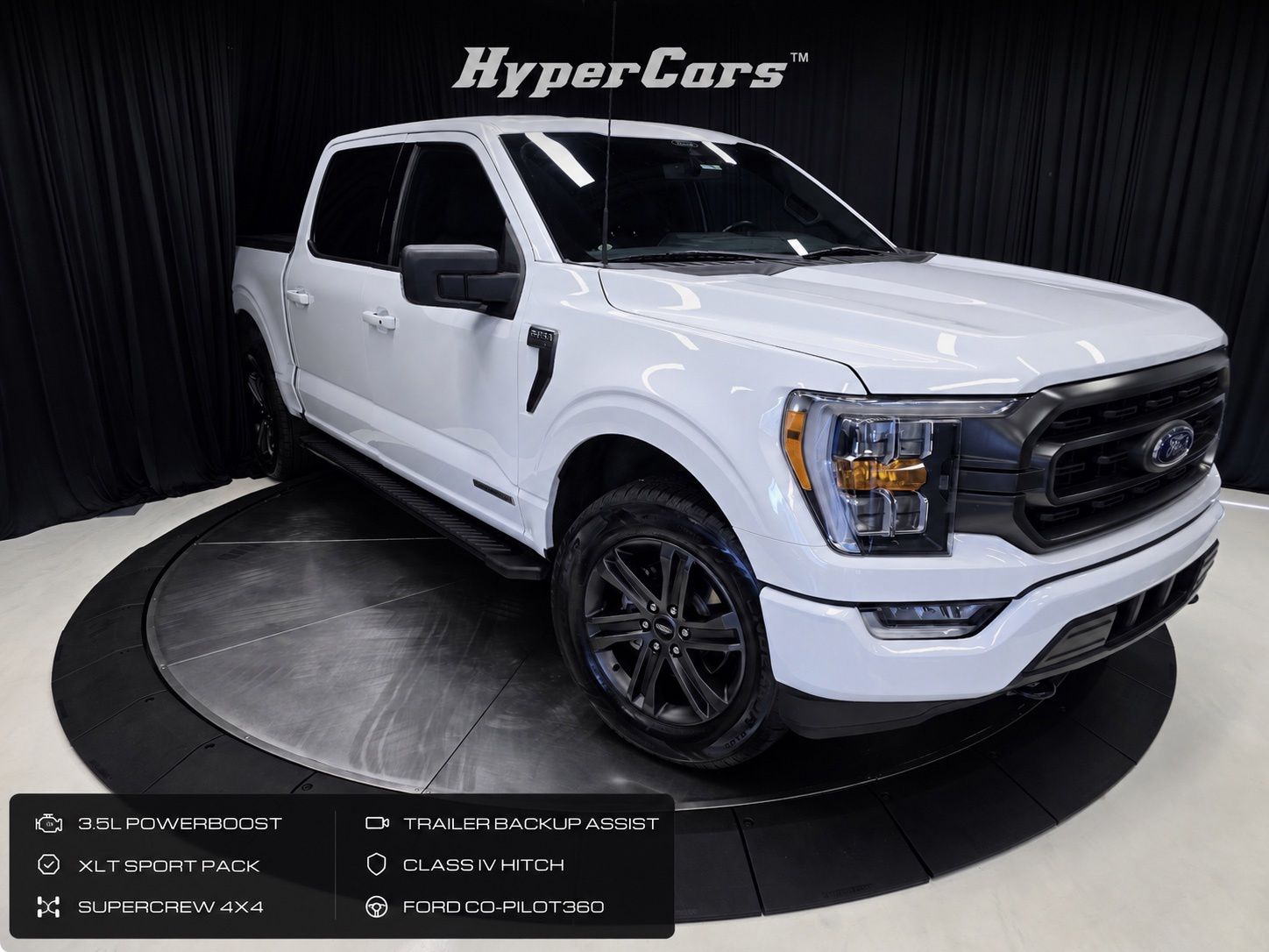 Oxford White 2022 Ford F-150 Pickup Truck Four-Wheel Drive Automatic