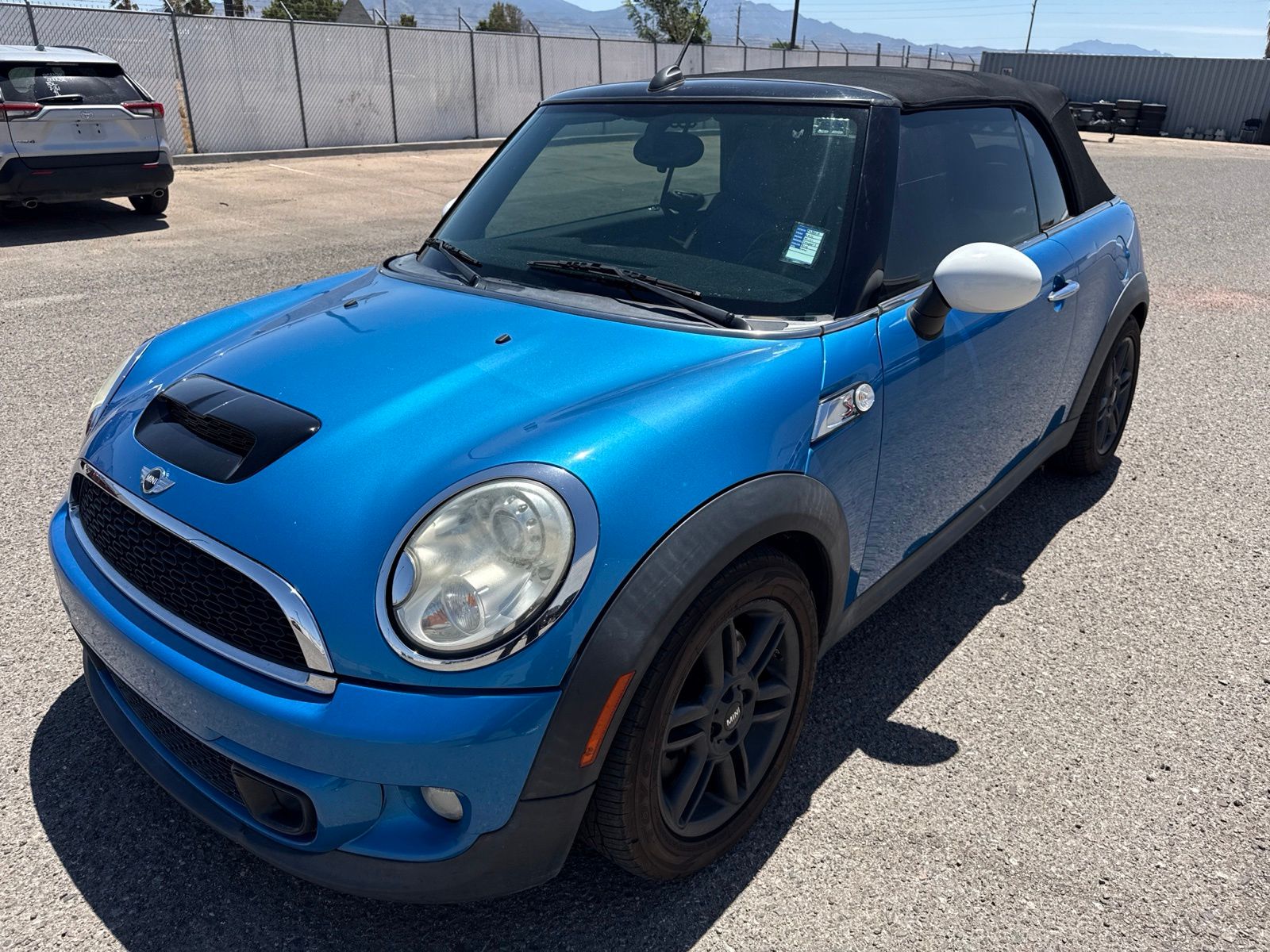 Laser Blue Metallic 2011 MINI Cooper Convertible Front-Wheel Drive 6-Speed Automatic