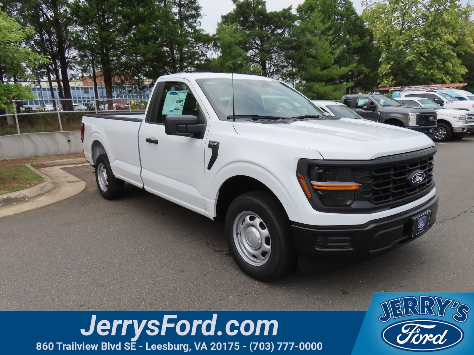 Oxford White 2026 Ford F-150 Pickup Truck Four-Wheel Drive Automatic