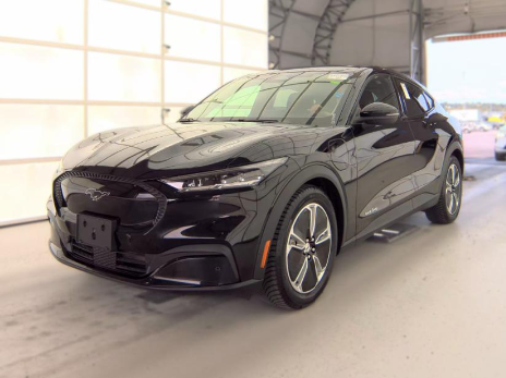 Shadow Black 2022 Ford Mustang Mach-E SUV / Crossover All-Wheel Drive Automatic