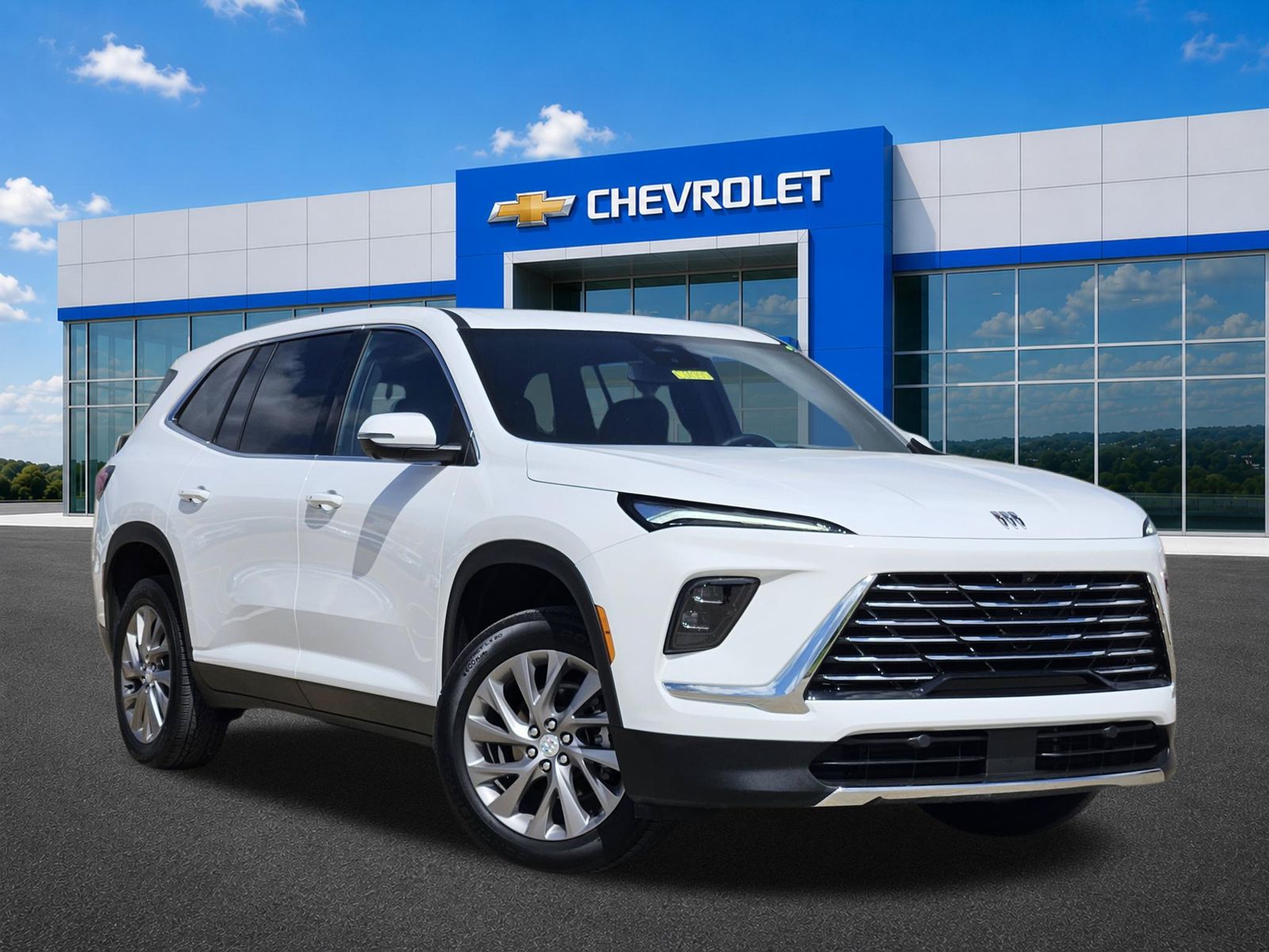 Summit White 2026 Buick Enclave SUV / Crossover Front-Wheel Drive 8-Speed Automatic