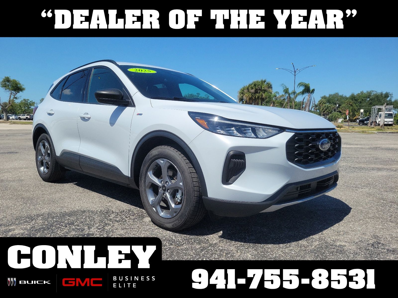 Silver Metallic 2025 Ford Escape ST-Line FWD SUV / Crossover Front-Wheel Drive 8-Speed Automatic