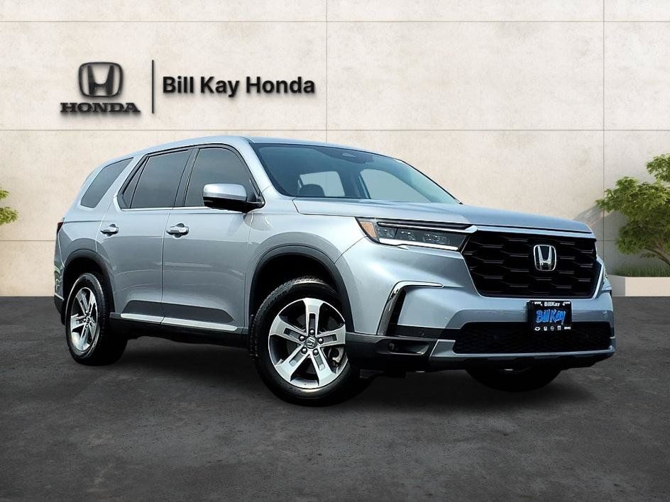 Lunar Silver Metallic 2025 Honda Pilot SUV / Crossover All-Wheel Drive Automatic