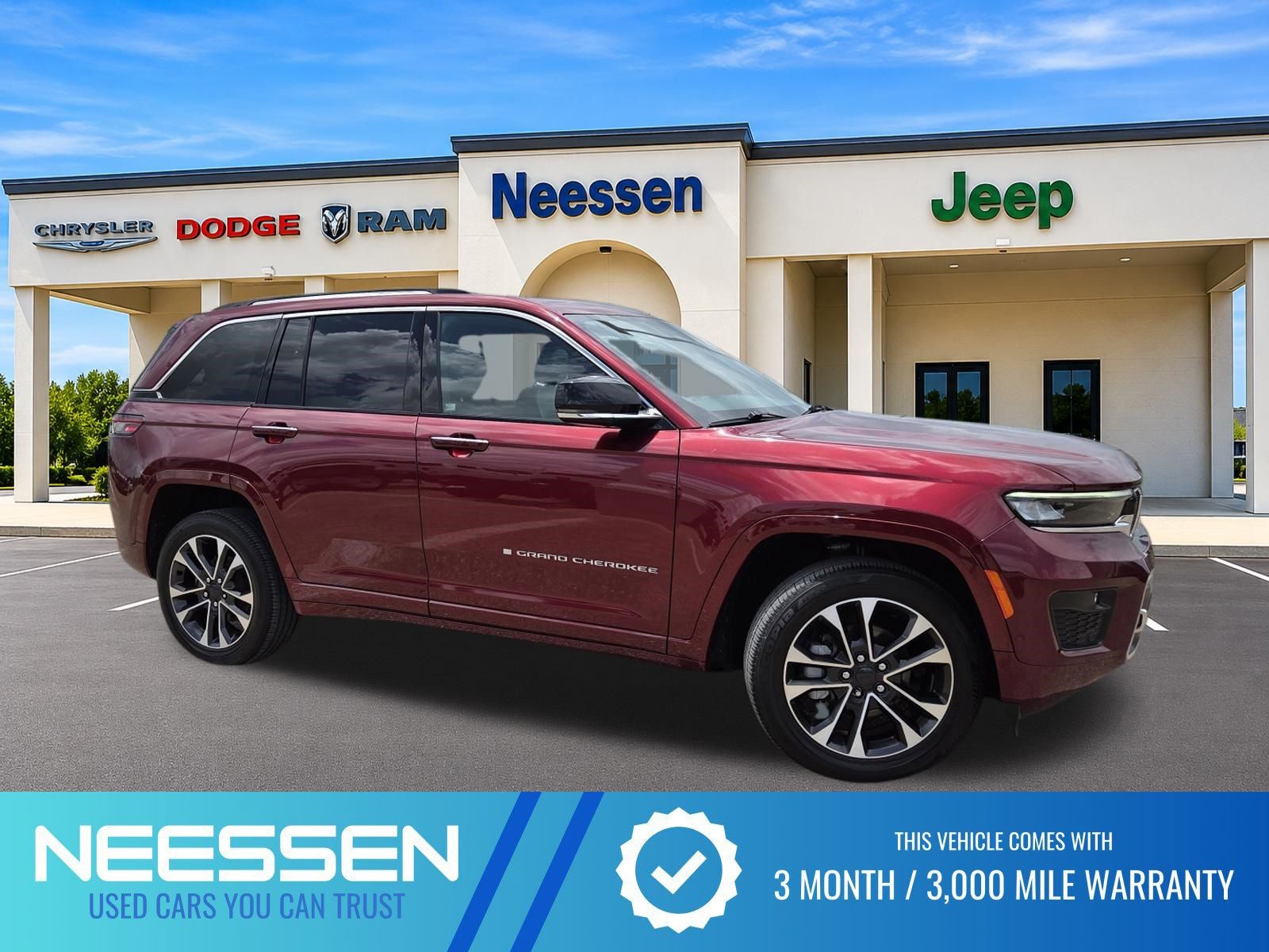 Velvet 2023 Jeep Grand Cherokee SUV / Crossover 4X2 8-Speed Automatic