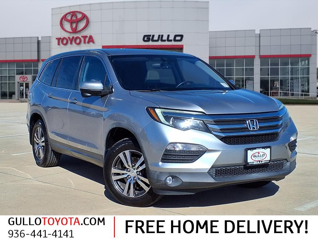 2018 Honda Pilot EX-L Silver at Shottenkirk Kia Fort Bend