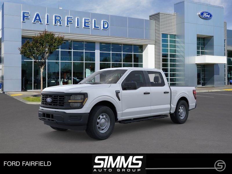 Oxford White 2025 Ford F-150 XL SuperCrew RWD Pickup Truck 4X2 Automatic