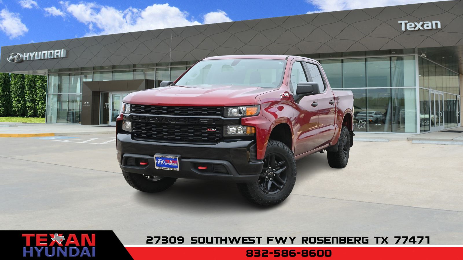 2019 Chevrolet Silverado 1500 Custom Trail Boss Crew Cab 4WD