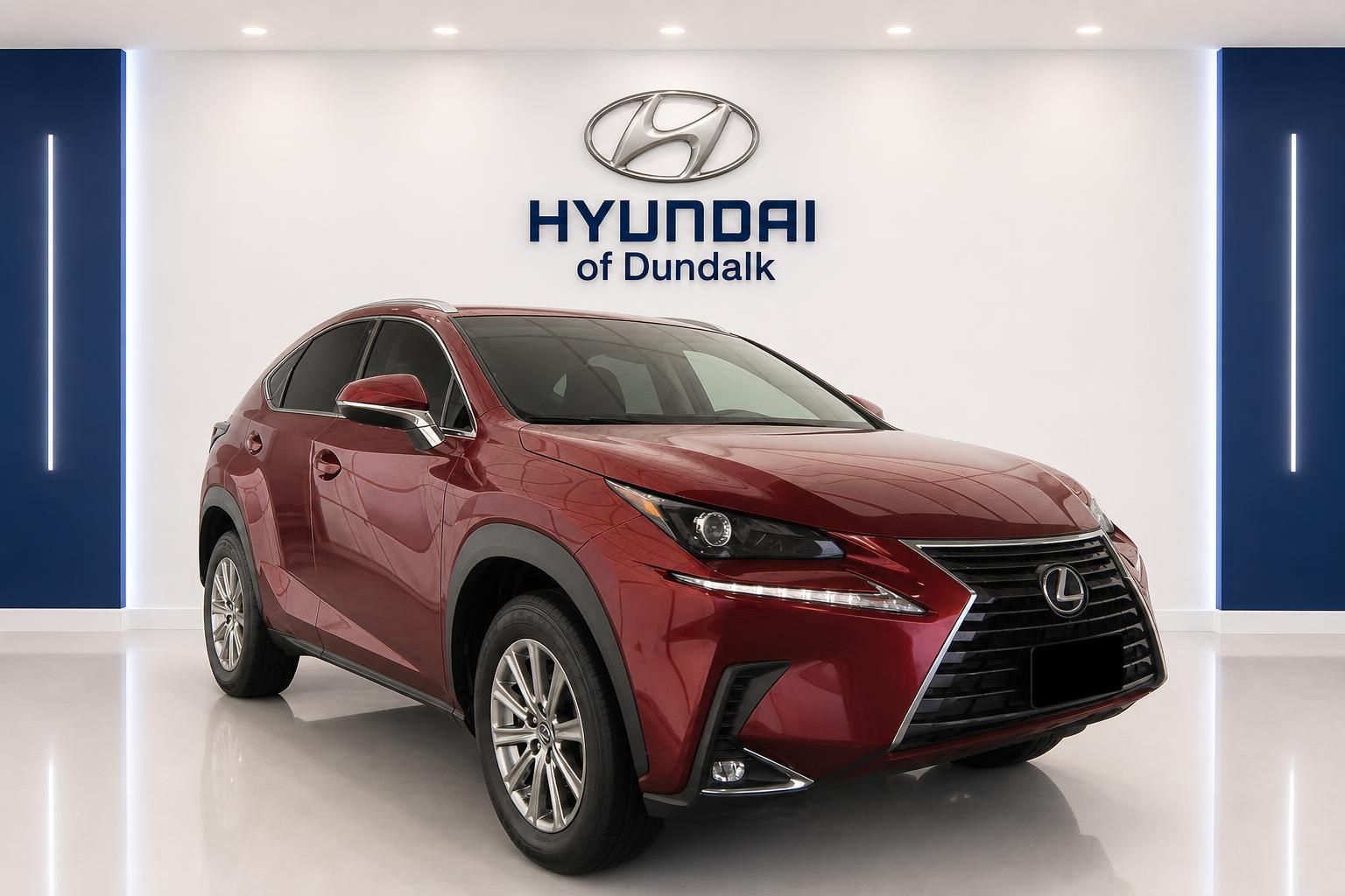Matador Red Mica 2020 Lexus NX SUV / Crossover Front-Wheel Drive 6-Speed Automatic