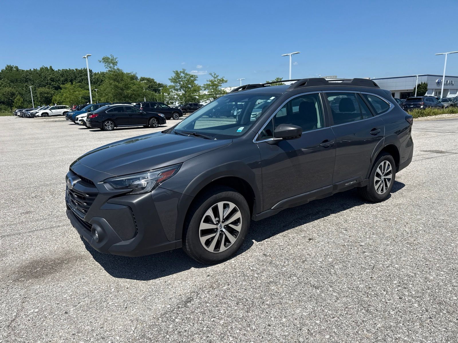 Magnetite Gray Metallic 2024 Subaru Outback SUV / Crossover All-Wheel Drive Continuously Variable Transmission