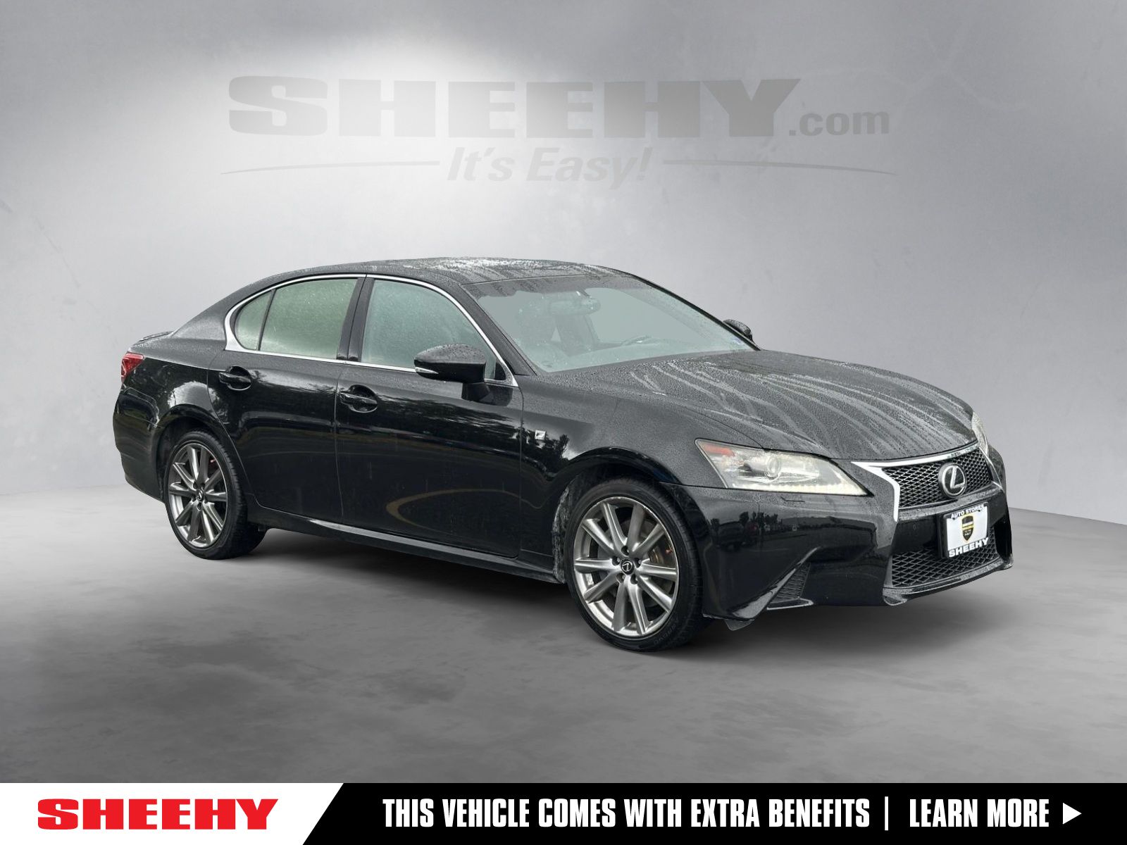 Black (Obsidian) 2014 Lexus GS Sedan All-Wheel Drive 6-Speed Automatic