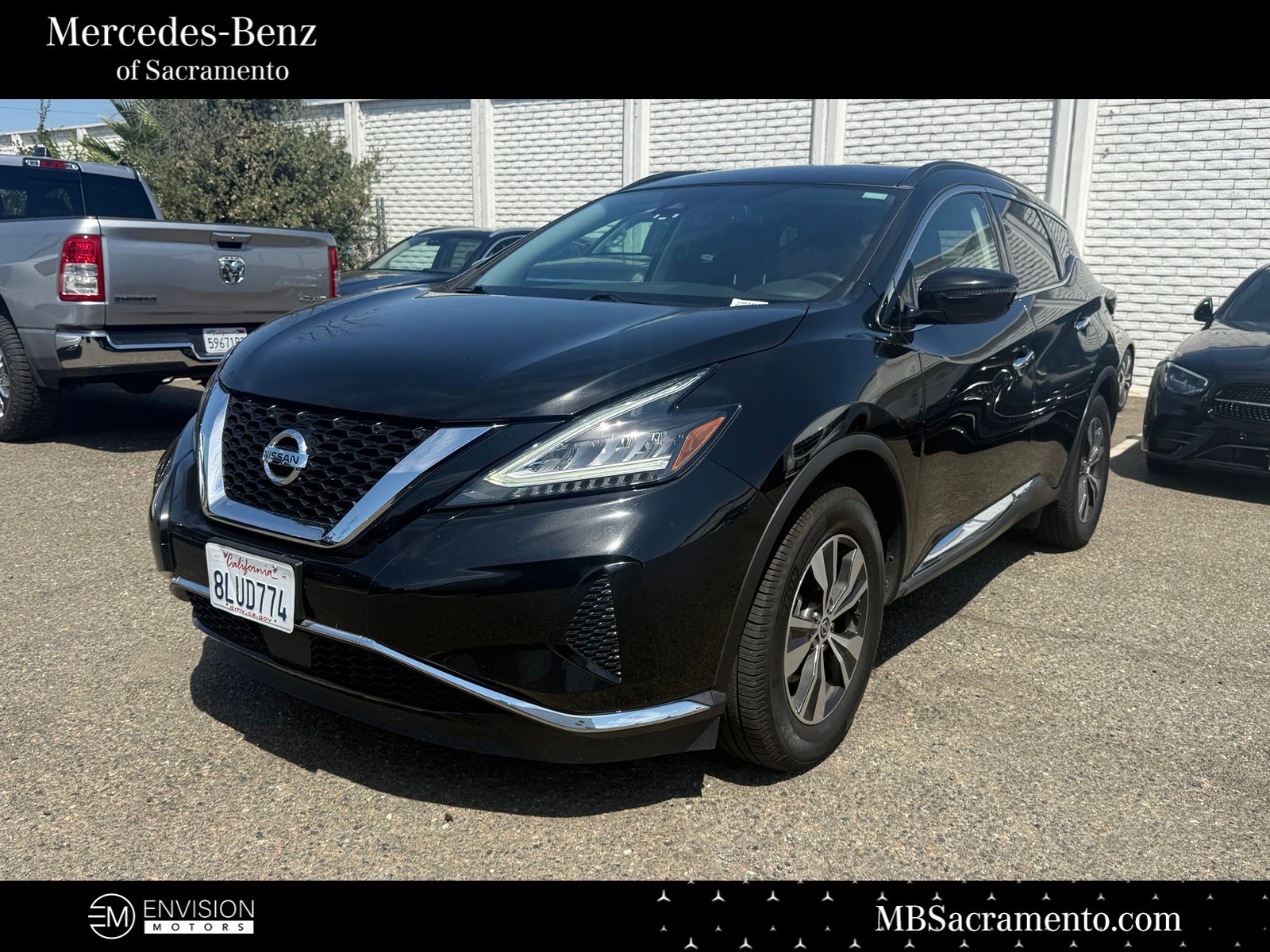 Super Black Metallic 2020 Nissan Murano SUV / Crossover All-Wheel Drive Continuously Variable Transmission