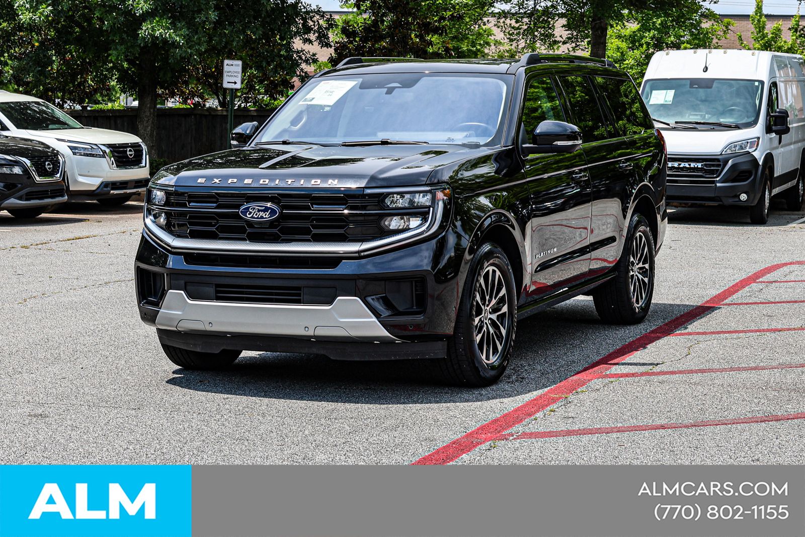 Used 2025 Black Ford Platinum image 3