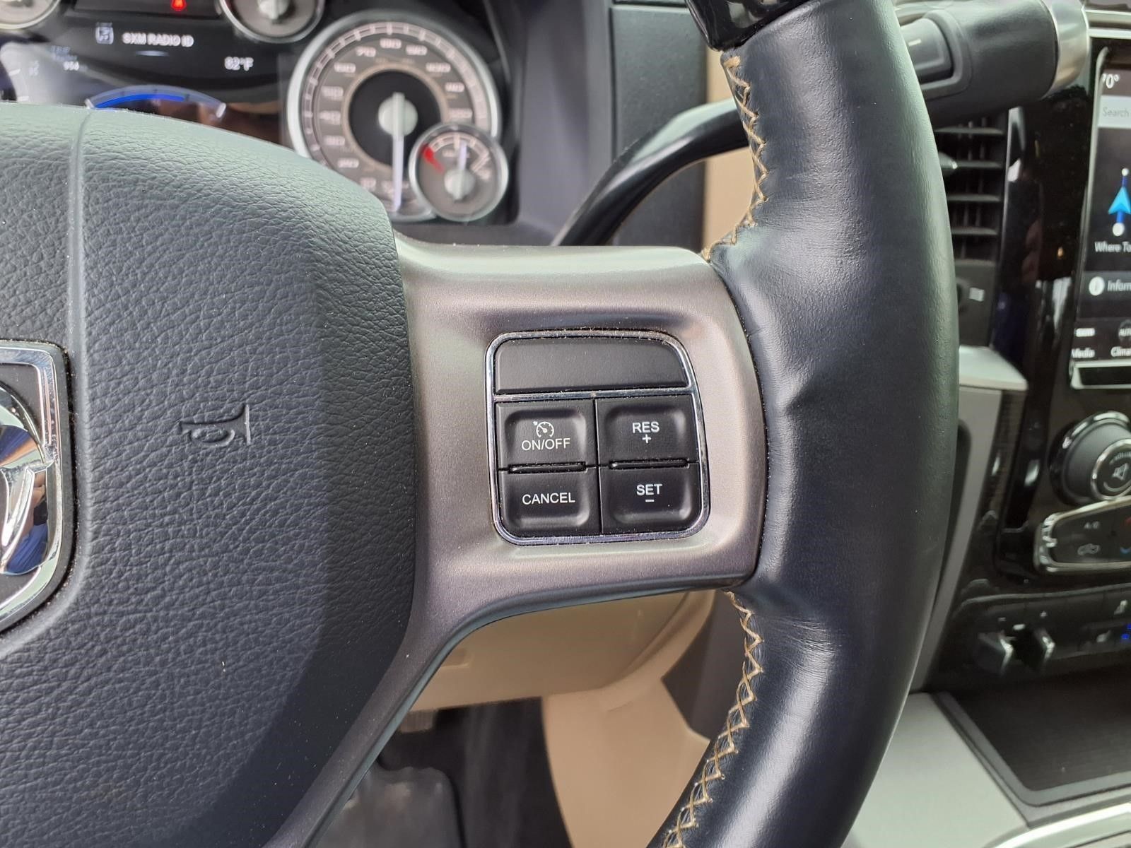 2018 Ram 2500 Laramie Longhorn White at Victoria Chrysler Dodge Jeep Ram